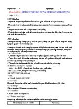 Giáo án dạy thêm Toán Lớp 6 (Sách Kết nối tri thức) - Chuyên đề 18 Hình có trục đối xứng. Hình có tâm đối xứng - Năm học 2022-2023
